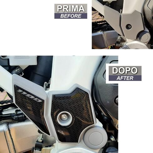 Motorcycle Stickers Compatible with Honda CRF1100L Africa Twin Adventure Sports 2021. Heel Sill Protection from Bumps and Scratches. 3D Effect Resin Stickers in Saudi Arabia
