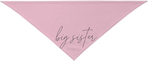Promoted to Big Sister Dog Bandana Dog Bandana Gender Reveal Photo Props Accessories im Going to be Big Sister Pet Scarf (White) in Saudi Arabia