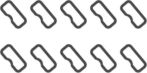 حلقات تثبيت متوافقة مع Fitbit ACE 2/ Inspire/Inspire HR Bands (عبوة من 11) حامل حلقة أمان، حلقات تثبيت ثابتة غير قابلة للانزلاق من السيليكون لأساور المعصم ACE 2، أسود in Saudi Arabia