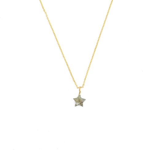 Labradorite 14k Gold Filled Handmade Jewelry, 10 MM Star Charm Necklace, Minimalist Gift, Beautiful Gift Jewelry For Her in Saudi Arabia