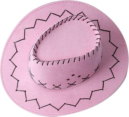 قبعة رعاة البقر الغربية رعاة البقر/رعاة البقر لإكسسوارات حفلات الهالوين in Kuwait