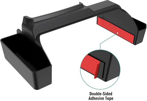 JL JLU JT Gear Shift Organizer، صندوق منظم تخزين ناقل الحركة في وحدة التحكم المركزية متوافق مع 2018-2024 Jeep Wrangler JL JT Gladiator، ملحقات داخلية لعلبة جانبية لوحدة التحكم - ليس لـ JK in Saudi Arabia