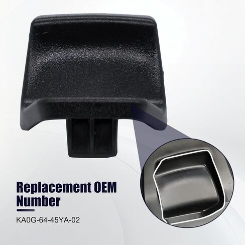 1 PC Car Center Console Buckle Accessories, Waterproof Durable Center Console Latch, Pull-up Type Replacement OEM #KA0G-64-45YA-02, Compatible with Mazda 2013-2016 CX-5 (Black) in Saudi Arabia