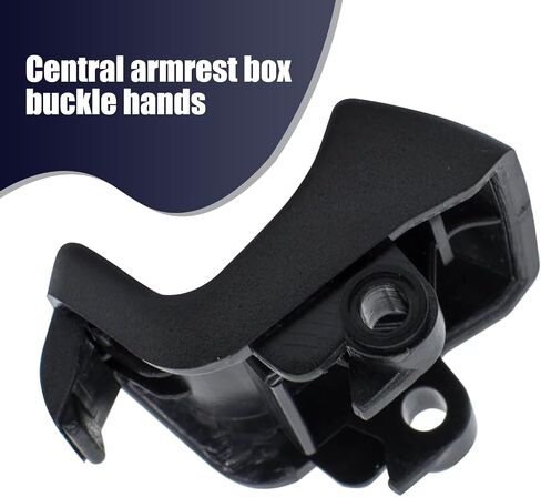 1 PC Car Center Console Buckle Accessories, Waterproof Durable Center Console Latch, Pull-up Type Replacement OEM #KA0G-64-45YA-02, Compatible with Mazda 2013-2016 CX-5 (Black) in Saudi Arabia
