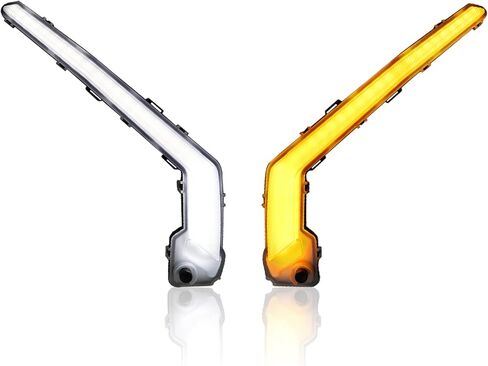 2022 can am Maverick Signature Fang Lights لـ UTV Can Am Maverick X3 XDS XRS Max Turbo R 2017-2022 (أبيض + كهرمان) in Kuwait