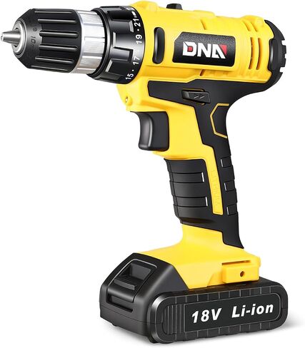 DNA MOTORING 12V Max Variable Speed Cordless Drill/Driver 21+1 Torque Setting Power Drill Kit 3/8 in Keyless Chuck, W/Charger, LED, Blue/Black, TOOLS-00517 in Saudi Arabia