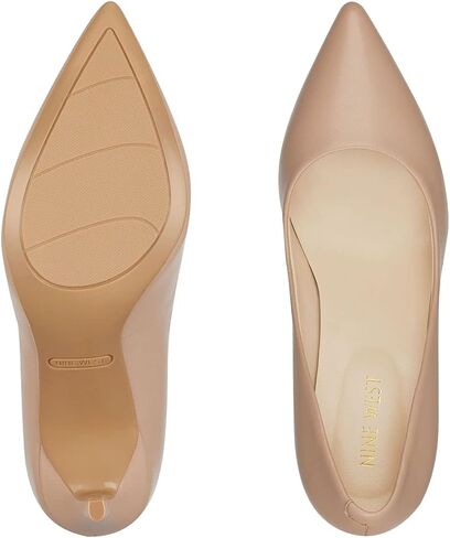 حذاء Etta للسيدات من NINE WEST باللون الطبيعي الفاتح، 9.5 US in Saudi Arabia