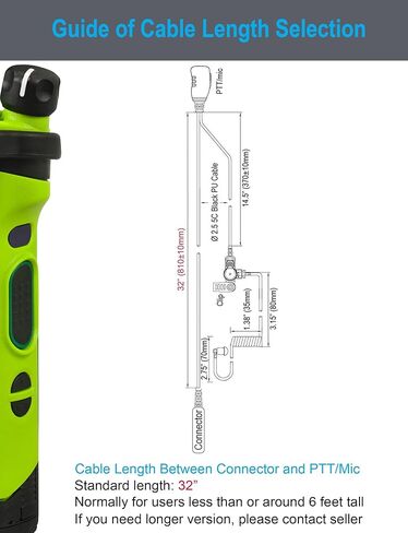 سماعة أذن مشتركة لأجهزة راديو موتورولا XPR6380 XPR6580 XPR7380 XPR7580 XPR7380e XPR7580e XPR 6380 XPR 6580 XPR 7380 XPR 7580 XPR 7380e XPR 7580e، سماعة مراقبة الأنبوب الصوتي in Kuwait