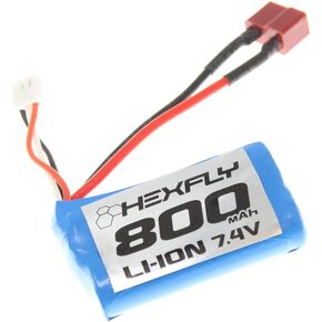 Redcat RER13656 7.4V 800mAH Li-ion Battery Pack (T Plug, Type 14500)