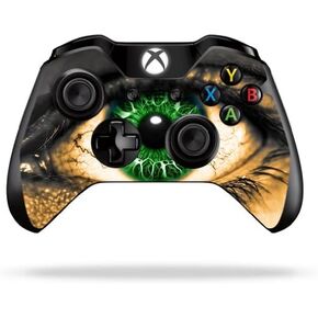 Protective Vinyl Skin Decal Skin Compatible with Microsoft Xbox One/One S Controller wrap Sticker Skins Eye On You