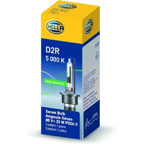 HELLA D2R 5000 K Xenon Performance Bulb, 1 Pack