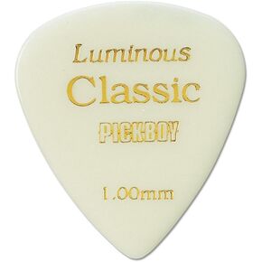 Pickboy Vintage Pick, Luminous, Cellulose, 1.00mm, 10 picks