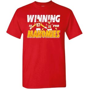 Xtreme Apparrel Kansas City Winning is for Mahomies Men's T-Shirt for Football Fans