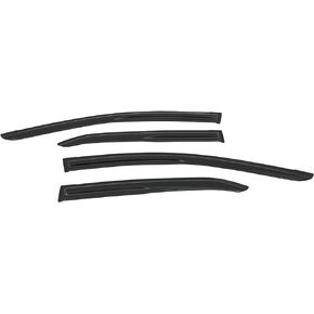 ROADFAR Fits For Corolla 2014 2015 2016 2017 2018 2019 Window Outside Mount Window Deflector Rain Guard 4Pc Set