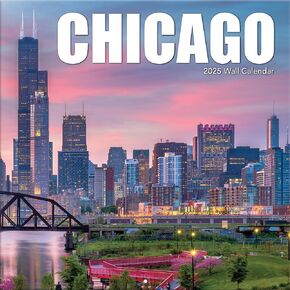 TURNER PHOTOGRAPHIC Chicago 12x12 Photo Wall Calendar (25998940097)