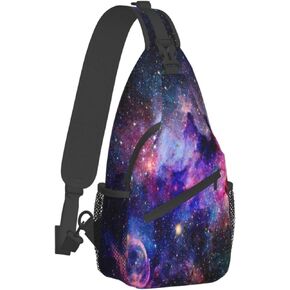 Tropical Flowers Crossbody Bags for Women Men,Vintage Casual Sling Bag Chest Bag Adult