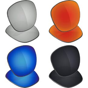 Galvanic Replacement Lenses for Oakley Latch OO9265 | Latch Asian Fit(AF) OO9349 Sunglasses - Pack P03