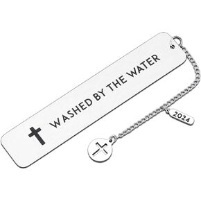 Baptism Gifts for Teen Girls Boys Easter Basket Stuffers Religious Bookmark Gift for First Communion Gifts for Goddaughter Godson Kids Baby 2024 Baptism Gifts for Adult Women Men Friends Catholic Gift