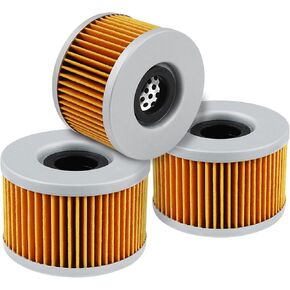 Cyleto Oil Filter for Honda TRX650FA Rincon 644 2003-2005 TRX680FA Rincon 680 2006-2016 (Pack of 3)