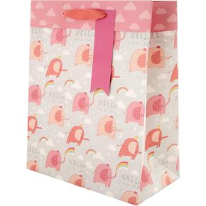 Hallmark New Baby Gift Bag - Hello Baby Safari, Large Landscape