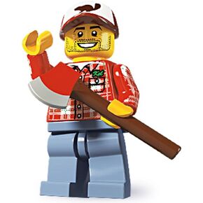 LEGO Lumberjack 8805 Series 5 Minifigure