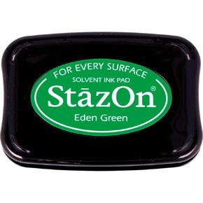 Tsukineko Eden Green StazOn Solvent Ink Pad