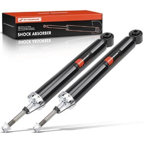 A-Premium Rear Pair (2) Suspension Shock Strut Absorbers Compatible with Infiniti FX35 FX45 2003 2004 2005 2006 2007 2008 Sport Utility, Driver and Passenger Side