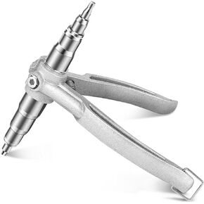 Flexzion Copper Pipe Expander Tool, Universal Aluminum Alloy Hand Swager Tool HVAC, 1/4" 5/16" 3/8" 1/2" 5/8" 3/4" 7/8" Copper Swaging Tool for Refrigeration Air Conditioner Repair & Maintenance