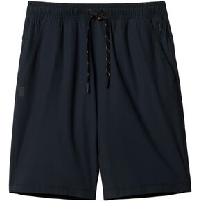 Rhone 9" Pursuit Short - Mens Unlined Workout Short, Lightweight, All-Way Stretch Gym Short with Secure Zipper Pocket (Black, Medium)