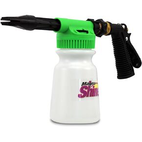 Car Wash Foam Gun by Hi-Tech, Snow Foam Spray, 6 Blaster Settings, Sprayer Connects to Any Standard Garden Hose