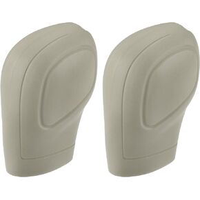 Motoforti Universal Car Gear Shift Cover Comfortable Handbrake Shifter Cover, Anti-Slip, Silicone, Orange, 2 Pcs