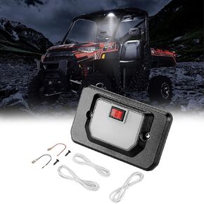 KEMIMOTO XP 1000 Dome Light with Harness, Cabin Interior Light Compatible with Polaris Ranger XP 1000 / Ranger SP 570, Overhead LED Light Accessories Replace OEM #2889159
