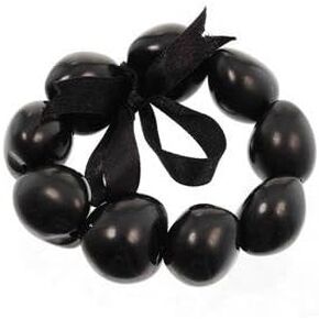 Zero Gravity Hawaii Hawaiian Black Kuku Nut Shell Bracelet