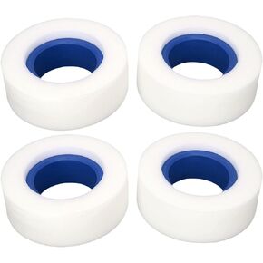 4 Pcs Dual Stage Soft Rubber Inner, 2.2 Inches RC Crawler Tire Foam Inserts, 130mm RC Wheel Tire Foam, Rock Crawler Wheel Tires for Most 1/10 1/8 Climbing Cars, SCX10 (Blue)