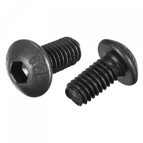 uxcell M4x12mm Hex Socket Button Head Cap Bolts Screws Alloy Steel 100pcs