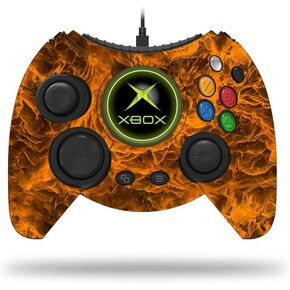 MightySkins Skin Compatible with Microsoft Xbox One Hyperkin Duke Controller - Green Cement | Protective, Durable, and Unique Vinyl wrap Cover | Easy to Apply, Remove | Made in The USA