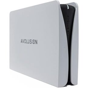 Avolusion PRO-5Y (White) 4TB USB 3.0 External Gaming Hard Drive for PS5 / PS4 Game Console - 2 Year Warranty