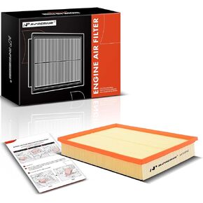 A-Premium Engine Air Filter Compatible with Dodge & Mercedes-Benz & Freightliner Sprinter 2500,3500, 2007-2022, Flexible Panel, Replace# 2E0129620B