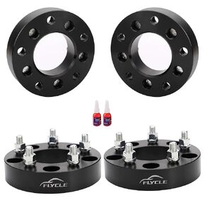 5x5.5 to 5x5 Wheel Adapters Compatible with JK WK WJ XK Wheels on Ram 1500 Bronco E-150 Econoline F-150 Vehicle, 1.5 inch 5x139.7mm to 5x127mm Forged Adapter with 1/2-20 Studs & 87.1mm Center Bore