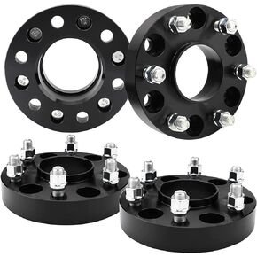 1.25 Inch 6x5.5 Wheel Spacers for Silverado 1500 Tahoe/Yukon 1500 Sierra 1500, 6x139.7 wheel adapters 78.1mm Hubcentric with 14x1.5 Studs