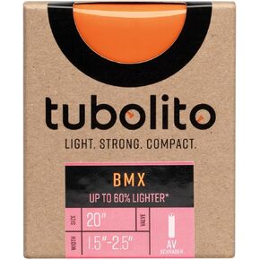 Tubolito Tubo BMX 20" 1.5-2.5", 42mm Presta Valve, Orange