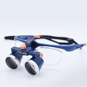 Ultra-Light 2.5X Magnifying Glass Binocular Loupes Head loupes
