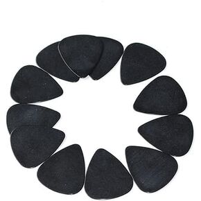 10Pcs Black Guitar Picks -Acoustic Guitar Plectrum Guitar Pick -Celluloid Guitar Plectrums -0.5mm Guitar Picks and Bass Picks Electric Guitars