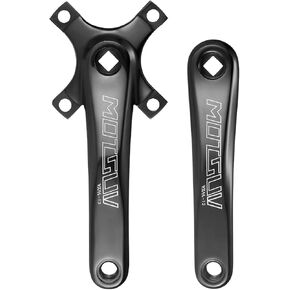 دراجة هوائية جبلية مربعة مستدقة كرانسيت 170 مللي متر 1x كرانسيت ثلاثية الأبعاد من الألومنيوم لسلسلة 104BCD سلسلة واحدة سرعة دراجة السواعد in Kuwait