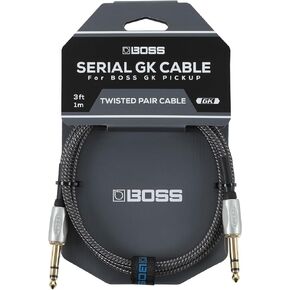 BOSS BGK-3 | 3ft/1m High-Performance Digital Cable Guitar Synthesizer Products | Compatible with GM-800, GK-5, GK-5B, GKC-AD & GKC-DA