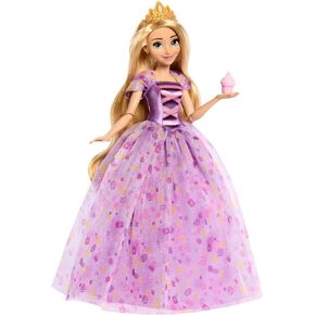 Mattel Disney Princess Birthday Celebration Rapunzel Deluxe Fashion Doll, Inspired by Disney Tangled Movie, Special Occasion Doll for Kids & Collectors