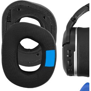 Geekria Sport Cooling-Gel Replacement Ear Pads for Turtle Beach Stealth 700 Gen 2 Stealth 700 Gen 2 MAX Headphones Ear Cushions, Headset Earpads, Ear Cups Cover Repair Parts (Black)