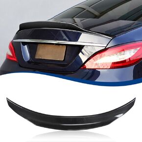 Real Carbon Fiber C218 Spoiler PSM-Style Compatible with (2012-2018) Mercedes Benz CLS-Class C218 W218 4-Door