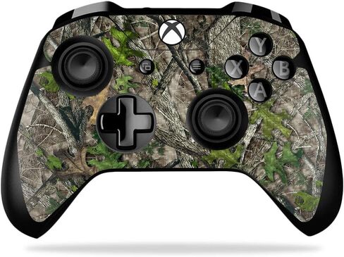 MightySkins Carbon Fiber Skin for Microsoft Xbox One X Controller - Buck Camo | Protective, Durable Textured Carbon Fiber Finish | Easy to Apply, Remove, and Change Styles | Made in The USA in Saudi Arabia