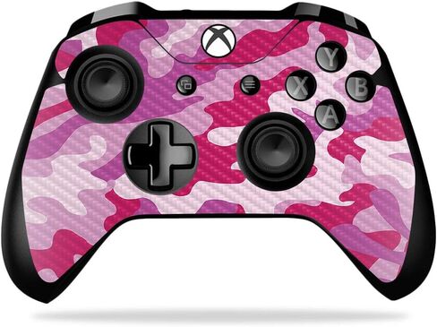 MightySkins Carbon Fiber Skin for Microsoft Xbox One X Controller - Buck Camo | Protective, Durable Textured Carbon Fiber Finish | Easy to Apply, Remove, and Change Styles | Made in The USA in Saudi Arabia